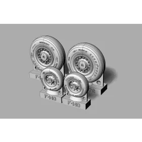 Brengun F-14D Tomcat Wheels set - kerékkészlet