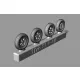 Brengun SBD Dauntless Wheels - SBD Dauntless – kerékkészlet