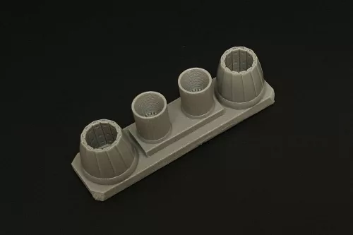 Brengun F_A-18 E_F engine nozzles (Hasegawa kit) - hajtómű-fúvócső