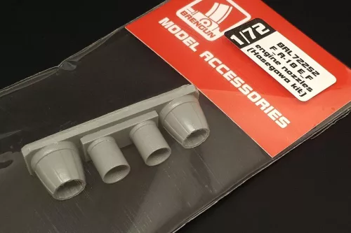 Brengun F_A-18 E_F engine nozzles (Hasegawa kit) - hajtómű-fúvócső