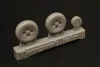Brengun Hawker Tempest Mk.V wheels LATE - késői kerékkészlet