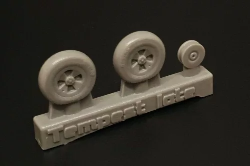 Brengun Hawker Tempest Mk.V wheels LATE - késői kerékkészlet