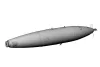 Brengun D-704 buddy Tank late type (1980s-2010s) - D-704 légi utántöltő konténer késői változat (1980s-2010s)