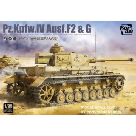 Border Model Panzer IV F2&G makett 1:35 (BT004)