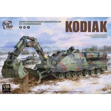 Border Model Swiss Series/German Demonstrator AEV-3 Pionierpanzer Kodiak makett 1:35 (BT011)