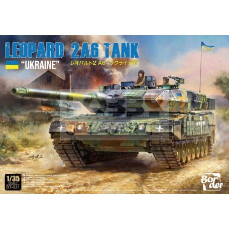 Border Model Leopard 2A6 Tank Ukraine makett 1:35 (BT031)