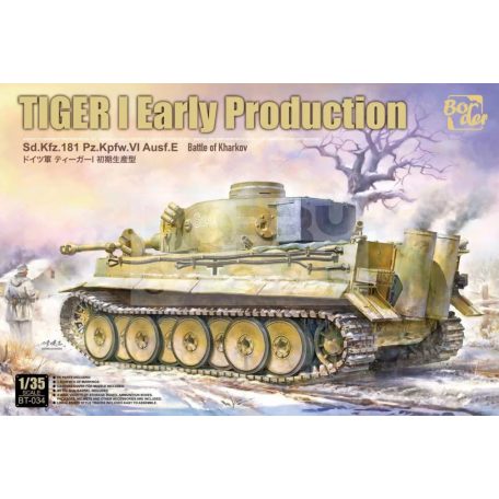 Border Model Tiger I early production (Battle of Kharkov) makett 1:35 (BT034)