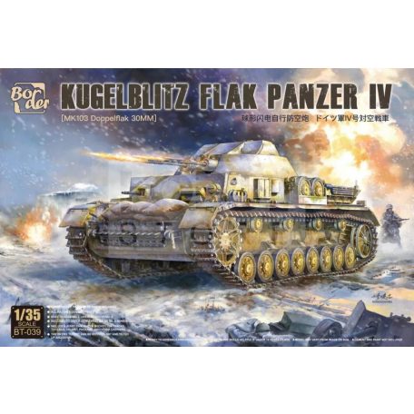 Border Model Kugelblitz Flak Panzer IV makett 1:35 (BT039)