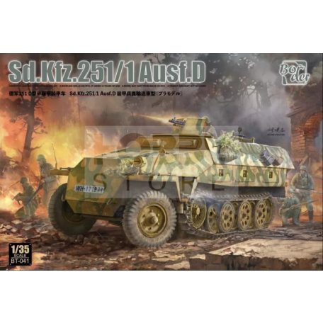 Border Model Sd.Kfz.251 /1 Ausf.D makett 1:35 (BT041)