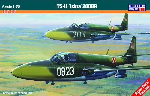 MisterCraft TS-11 Iskra 200BR 1:72 repülőgép makett – MisterCraft C-21