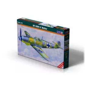 MisterCraft BF-109f-4 Muller 1:72 repülőgép makett – MisterCraft C-38