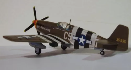 MisterCraft P-51 B-5 Hurry Home Honey 1:72 repülőgép makett – MisterCraft C-49