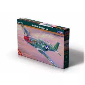 MisterCraft P-51 B-7 Shangri LA 1:72 repülőgép makett – MisterCraft C-50