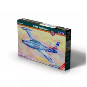 MisterCraft F-84G Skyblazers 1:72 repülőgép makett – MisterCraft C-89