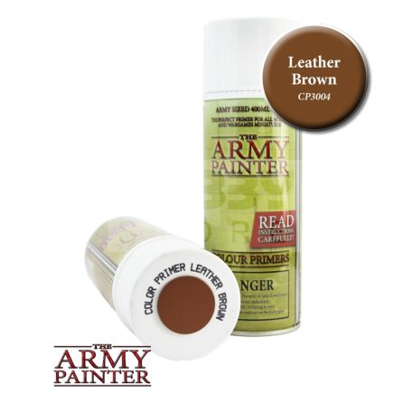 The Army Painter Colour Primer - Leather Brown alapozó Spray CP3004