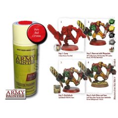   The Army Painter Colour Primer - Pure Red alapozó Spray CP3006