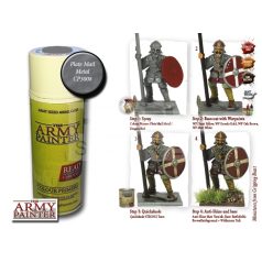   The Army Painter Colour Primer - Plate Mail Metal alapozó Spray CP3008