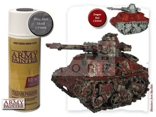 The Army Painter Colour Primer - Plate Mail Metal 400 ml