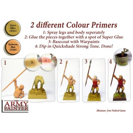 The Army Painter Colour Primer - Desert Yellow alapozó Spray CP3011