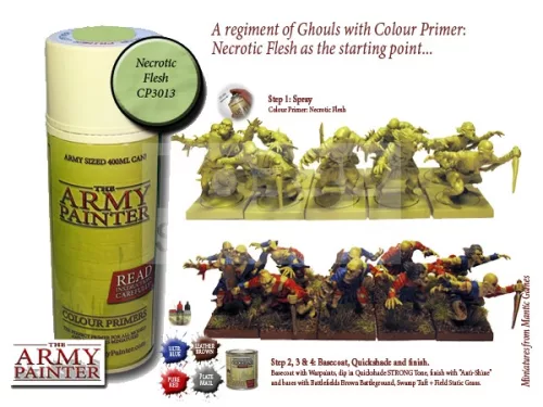 The Army Painter Colour Primer - Necrotic Flesh 400 ml