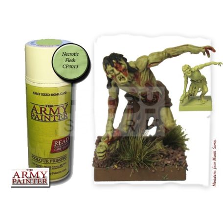 The Army Painter Colour Primer - Necrotic Flesh alapozó Spray CP3013
