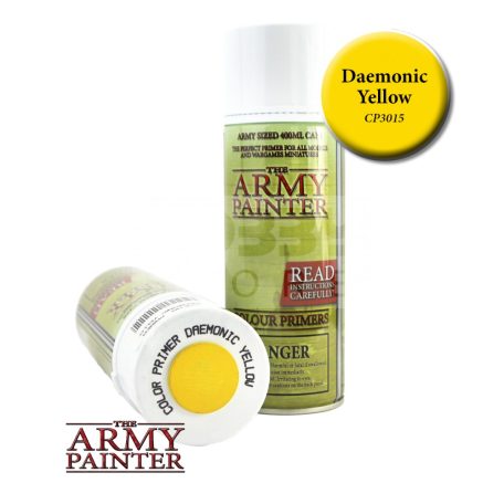 The Army Painter Colour Primer - Daemonic Yellow alapozó Spray CP3015