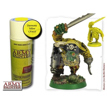 The Army Painter Colour Primer - Daemonic Yellow alapozó Spray CP3015