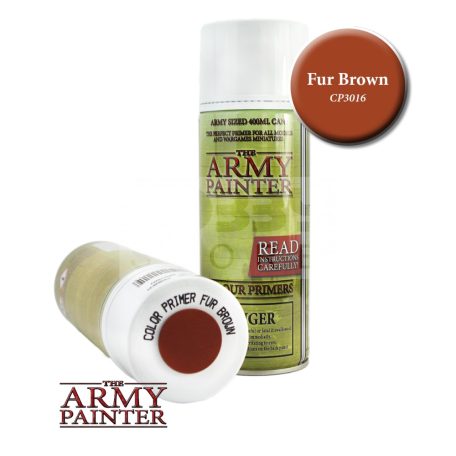 The Army Painter Colour Primer - Fur Brown alapozó Spray CP3016