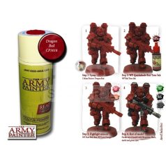   The Army Painter Colour Primer - Dragon Red alapozó Spray CP3018