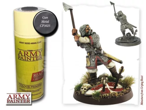 The Army Painter Colour Primer - Gun Metal 400 ml
