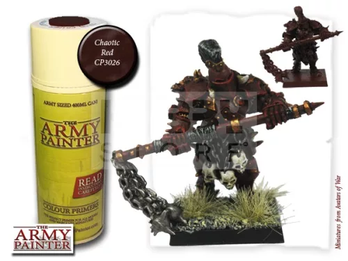 The Army Painter Colour Primer - Chaotic Red 400 ml