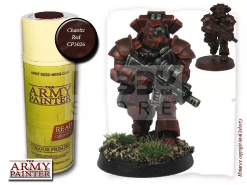 The Army Painter Colour Primer - Chaotic Red 400 ml