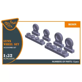   Clear Prop Accessories Lynx wheel set for Revell kits - kerékkészlet