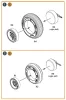 Clear Prop Accessories Lynx wheel set for Revell kits - kerékkészlet