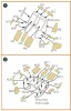 Clear Prop Accessories CH-54 painting mask for ICM kit 53054 - kabin- és ablakmaszk, ICM 53054 maketthez