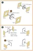Clear Prop Accessories CH-54 painting mask for ICM kit 53054 - kabin- és ablakmaszk, ICM 53054 maketthez