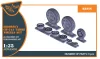 Clear Prop Accessories CH-54A Tarhe wheel set for ICM kits - kerékkészlet