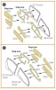 Clear Prop Accessories AH-64D/E Apache painting mask for TAKOM kit - kabin- és ablakmaszk