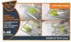 Clear Prop Accessories XA2D-1 Skyshark painting mask for CP kit CP4802 - kabin- és ablakmaszk, Clear Prop CP4802 maketthez