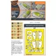 Clear Prop Accessories F-82F/G, E/H Twin Mustang painting mask for Modelsvit kits 4818/4820 - kabin- és ablakmaszk, Modelsvit 4818/4820 maketthez