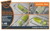 Clear Prop Accessories F-82F/G, E/H Twin Mustang painting mask for Modelsvit kits 4818/4820 - kabin- és ablakmaszk, Modelsvit 4818/4820 maketthez