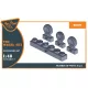 Clear Prop Accessories TB.2 wheel set - TB.2 – kerékkészlet