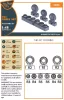 Clear Prop Accessories TB.2 wheel set - TB.2 – kerékkészlet