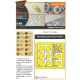 Clear Prop Accessories I-16 (early version) painting mask for CP kit - I-16 – kabin- és ablakmaszk, korai változathoz, Clear Prop maketthez