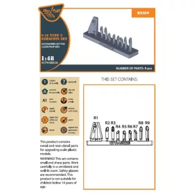   Clear Prop Accessories I-16 type 5 exhausts for CP kits - kipufogócsonkok