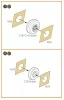 Clear Prop Accessories F-4G/E Phantom II painting mask for MENG kit - kabin- és ablakmaszk