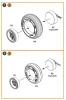 Clear Prop Accessories Lynx wheel set for Airfix kits - kerékkészlet
