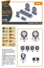Clear Prop Accessories AMX Ghibli wheel set for Kinetic, HobbyBoss kits - kerékkészlet, Kinetic / HobbyBoss makettekhez