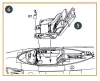 Clear Prop Accessories F-86A Ejection seat early for CP kits - korai katapultülés
