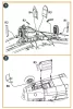 Clear Prop Accessories F-86A undercarriage covers for CP kits - futóműajtók